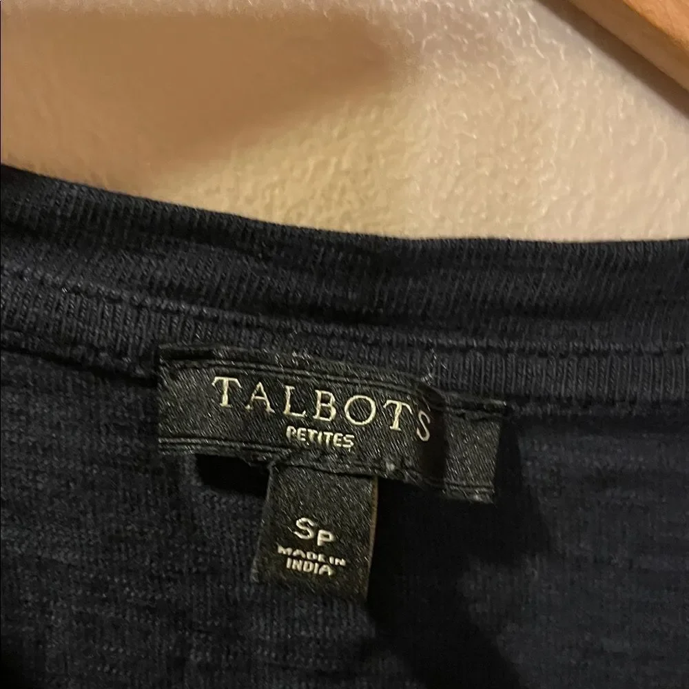 Elegant Navy Textured Women's Top